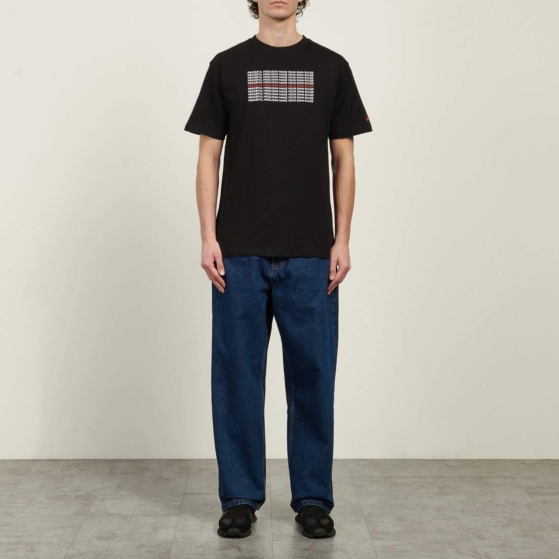 Peaceful Hooligan Мужская футболка Rules