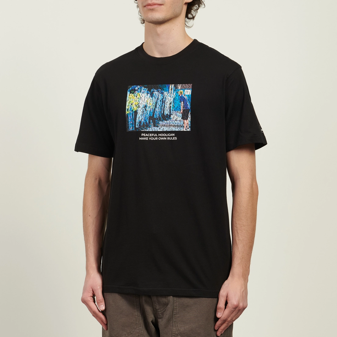 Peaceful Hooligan Мужская футболка Stand Off