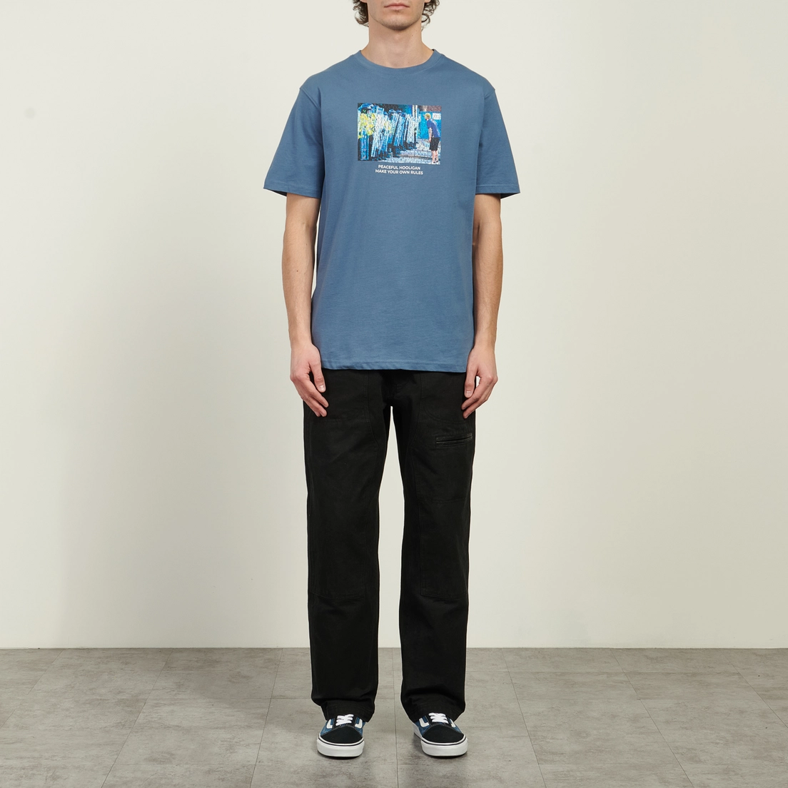 Peaceful Hooligan Мужская футболка Stand Off