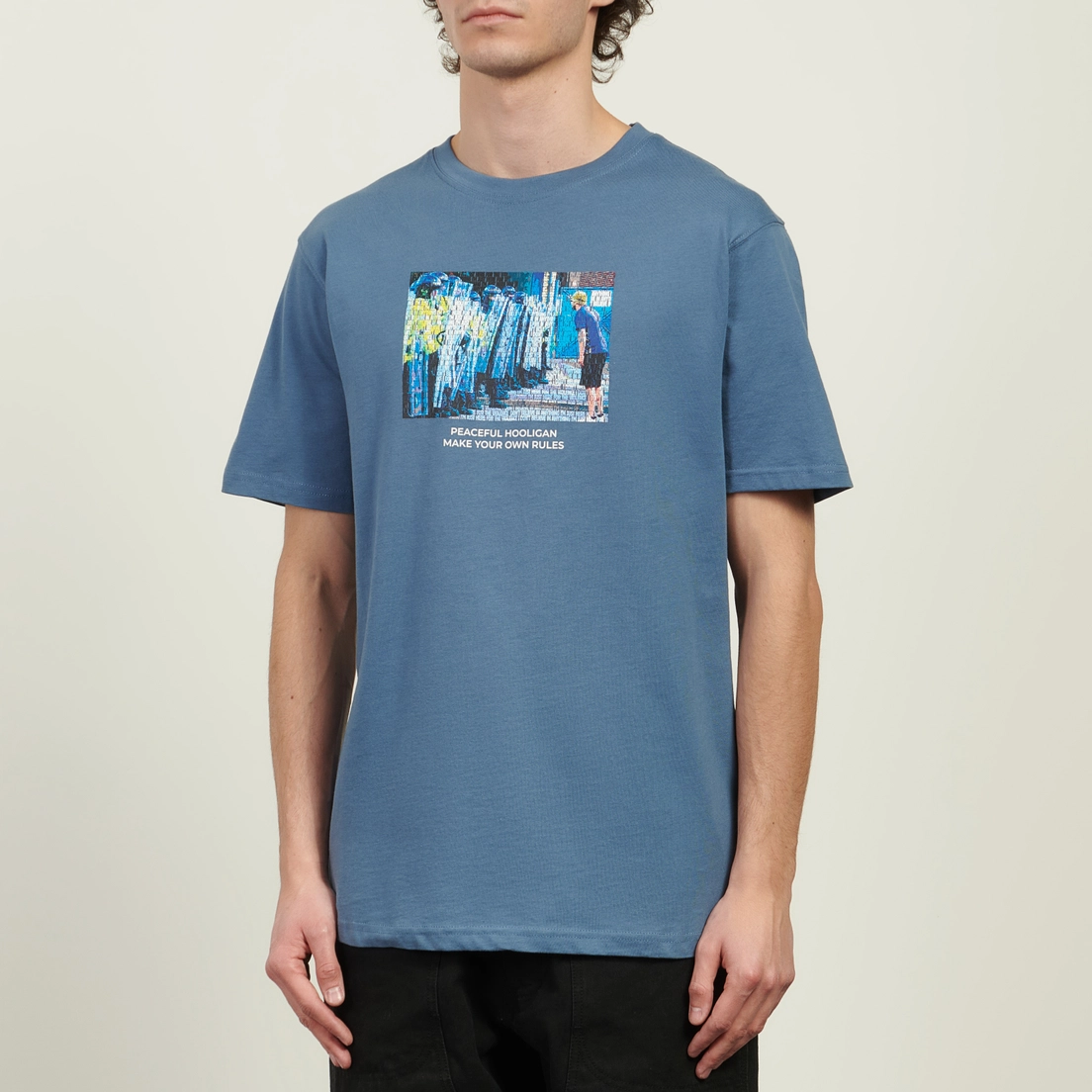 Peaceful Hooligan Мужская футболка Stand Off
