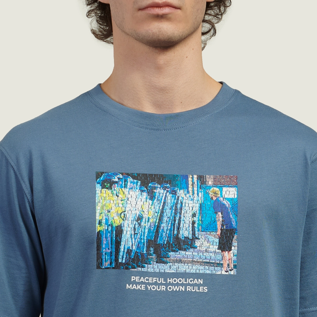 Peaceful Hooligan Мужская футболка Stand Off