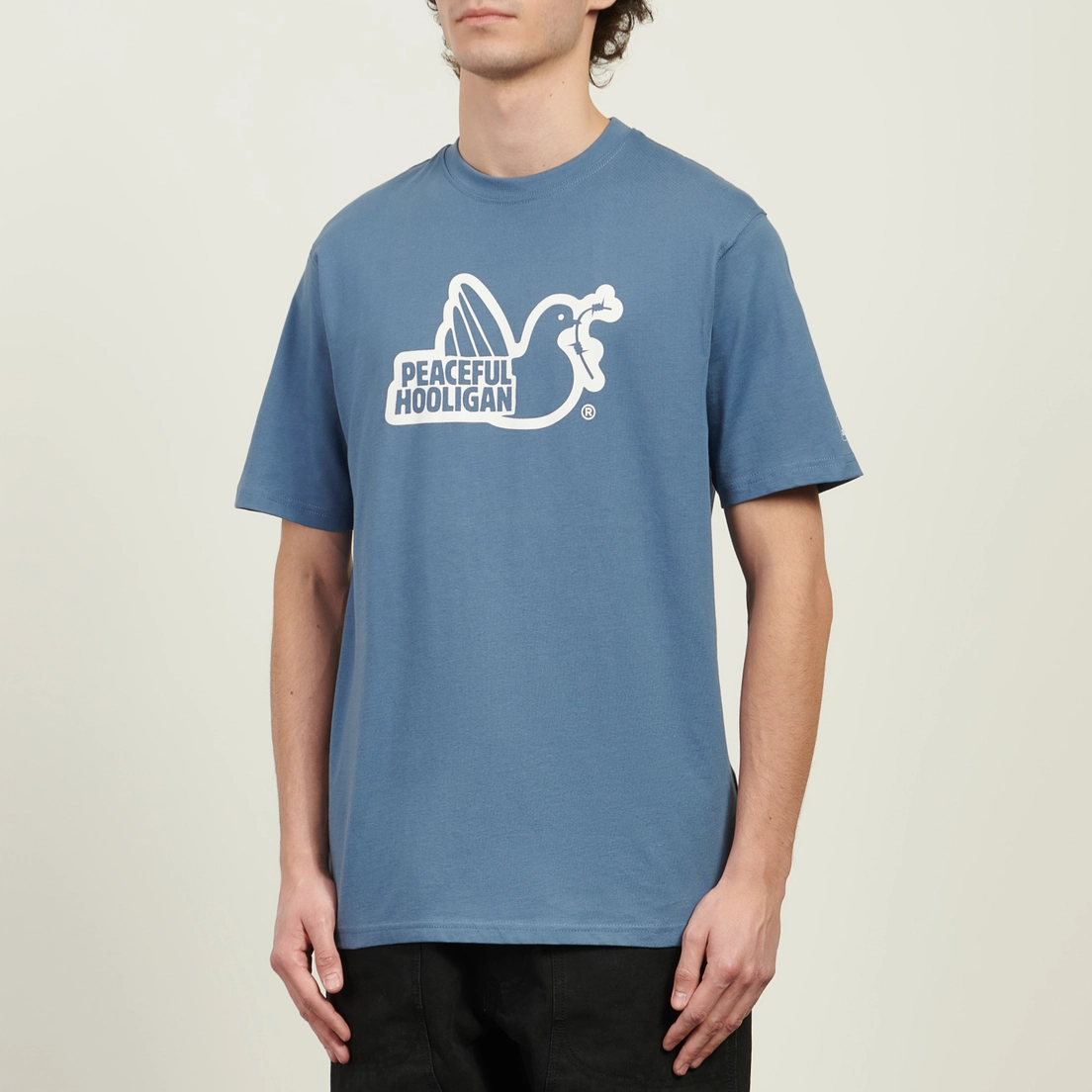 Peaceful Hooligan Мужская футболка Outline