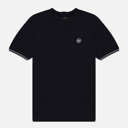 Мужская футболка Peaceful Hooligan Rathbone Cotton, цвет синий, размер XXXL