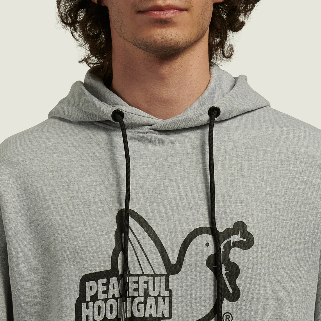Мужская толстовка Peaceful Hooligan Classic Outline Hoodie