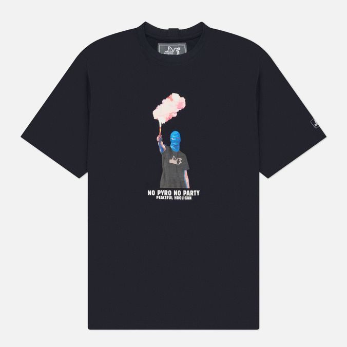 Мужская футболка Peaceful Hooligan No Pyro No Party