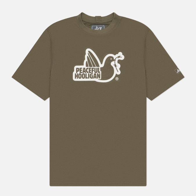 Мужская футболка Peaceful Hooligan Outline
