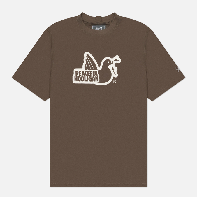 Мужская футболка Peaceful Hooligan Outline