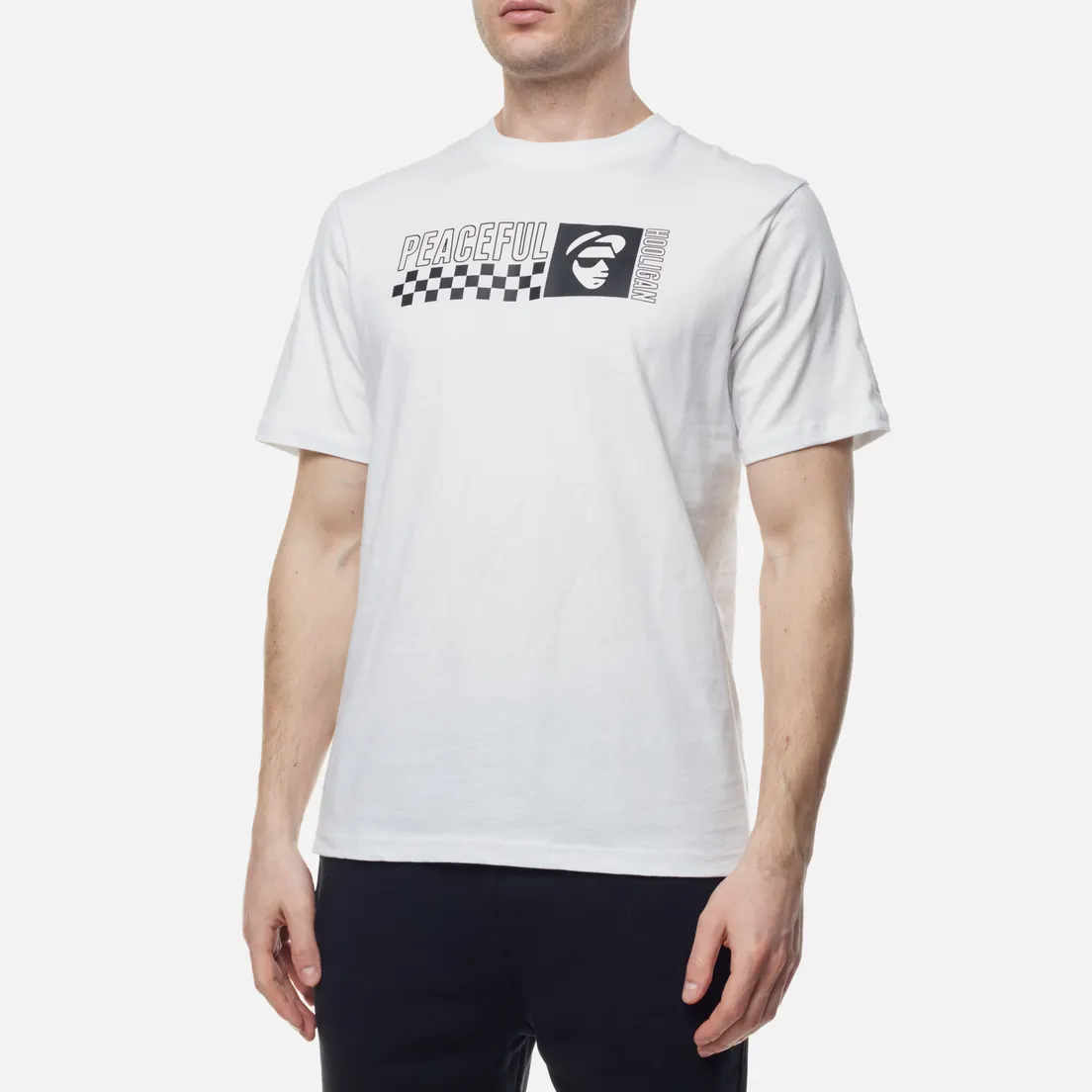 Peaceful Hooligan Мужская футболка 2 Tone