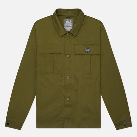   Brandshop Мужская куртка ветровка Peaceful Hooligan Harrison, цвет оливковый, размер M