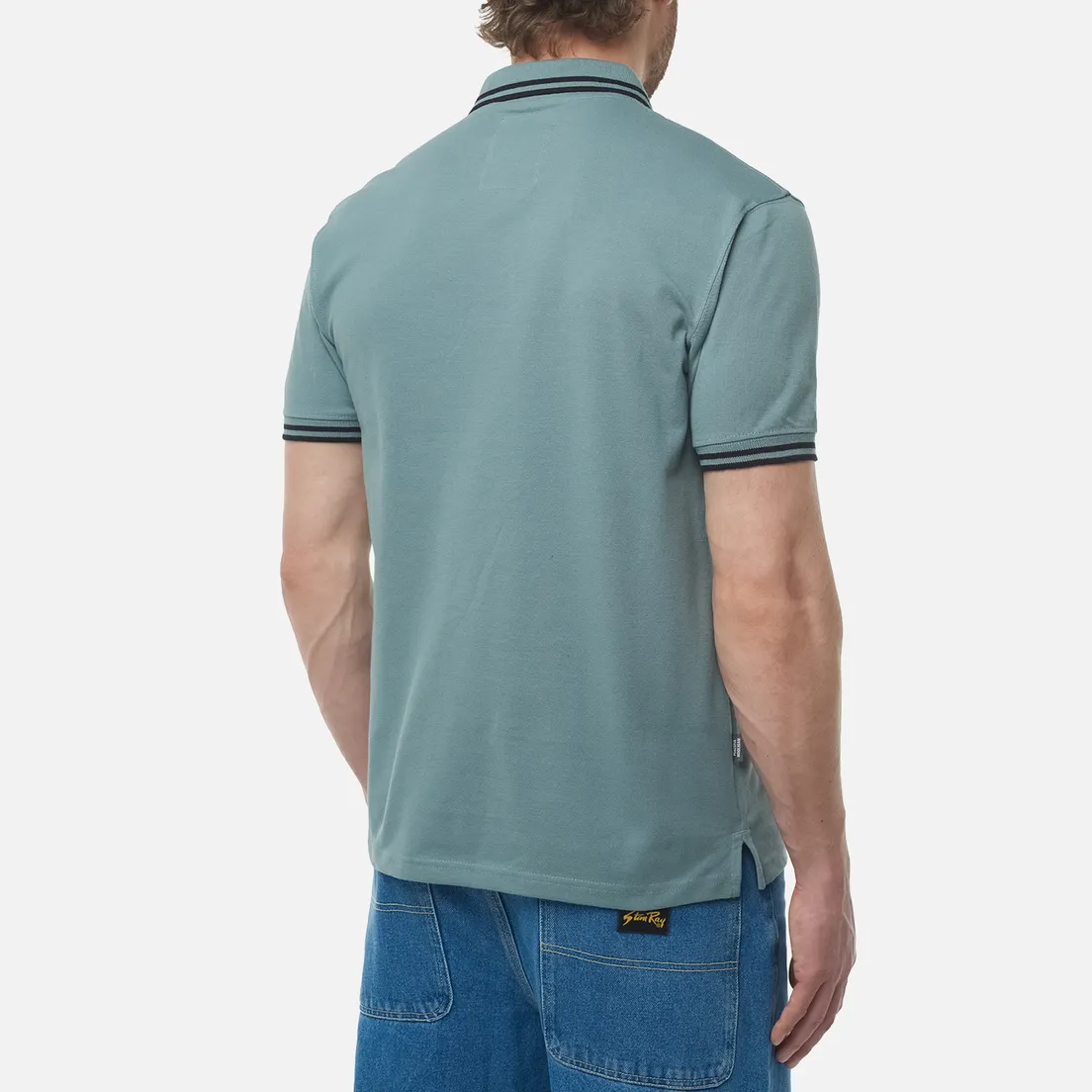 Peaceful Hooligan Мужское поло Peninsula Tipped Collar