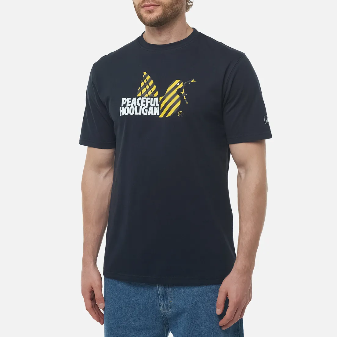 Peaceful Hooligan Мужская футболка Hac Dove