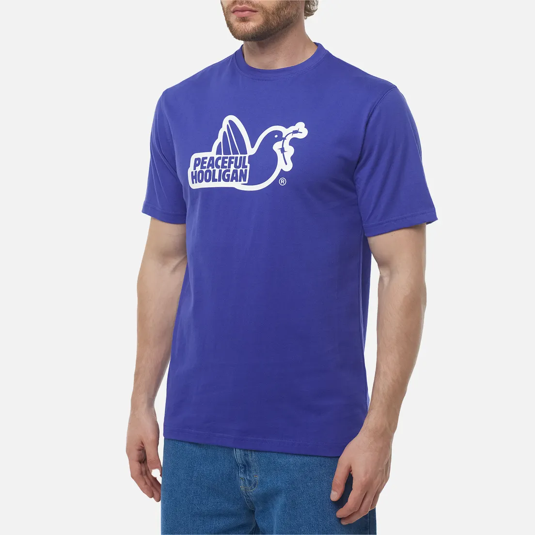 Peaceful Hooligan Мужская футболка Outline Dove