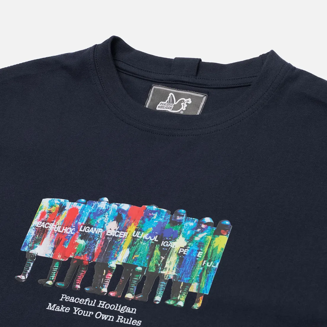 Peaceful Hooligan Мужская футболка Riot Colours