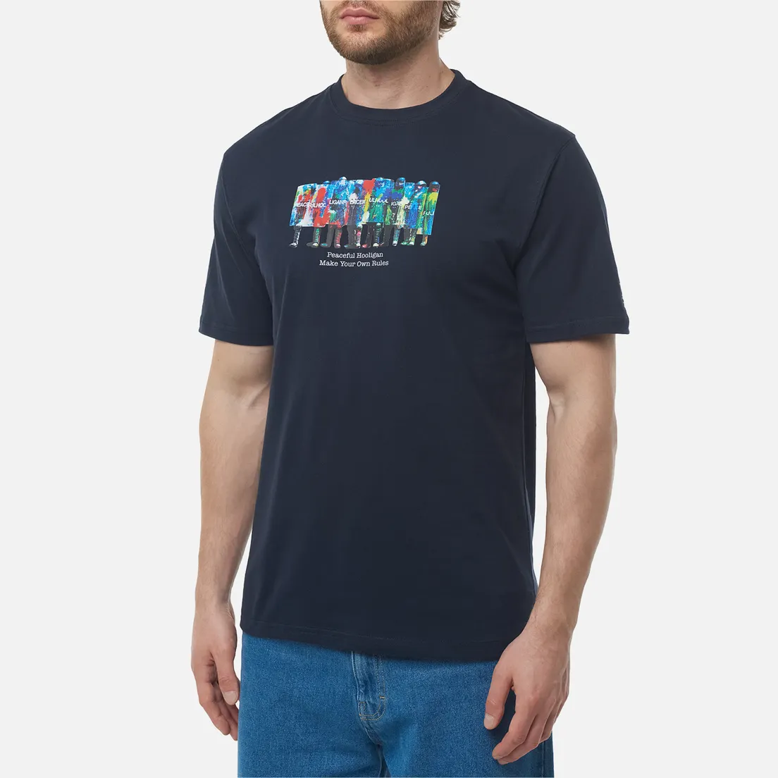 Peaceful Hooligan Мужская футболка Riot Colours