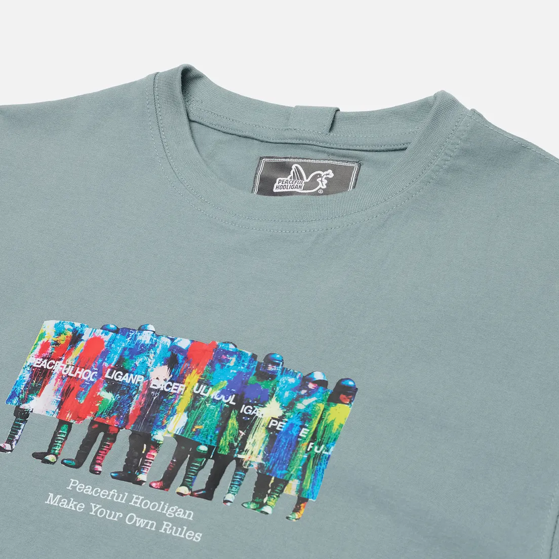 Peaceful Hooligan Мужская футболка Riot Colours