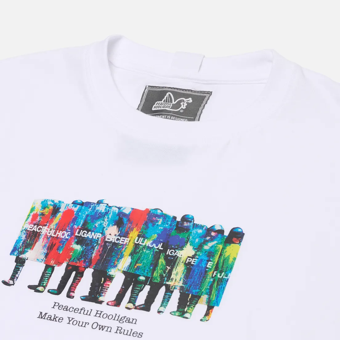 Peaceful Hooligan Мужская футболка Riot Colours