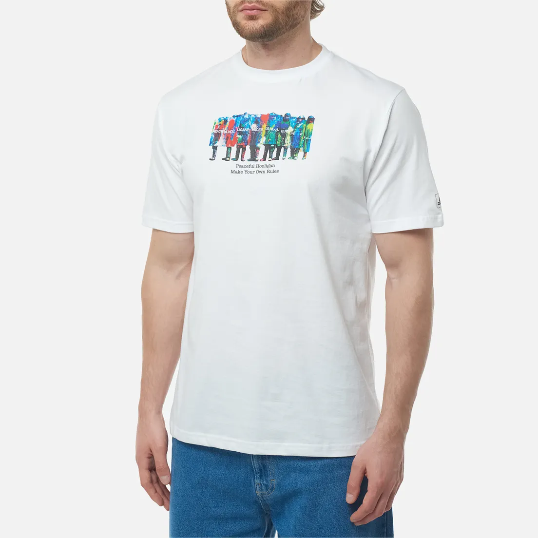 Peaceful Hooligan Мужская футболка Riot Colours