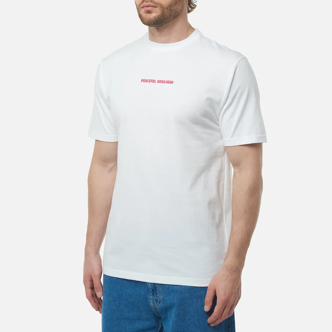 Peaceful Hooligan Мужская футболка Target Back