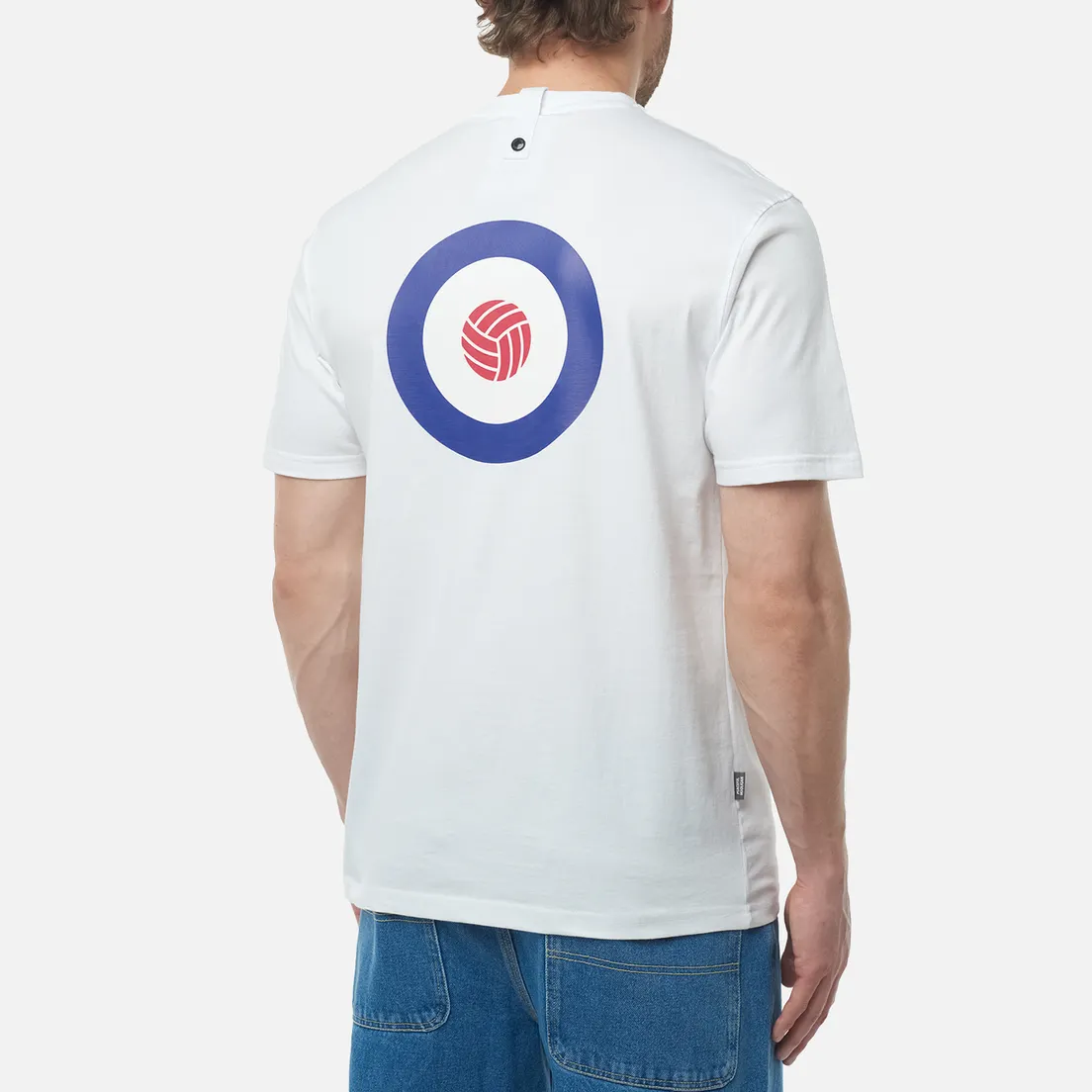 Peaceful Hooligan Мужская футболка Target Back