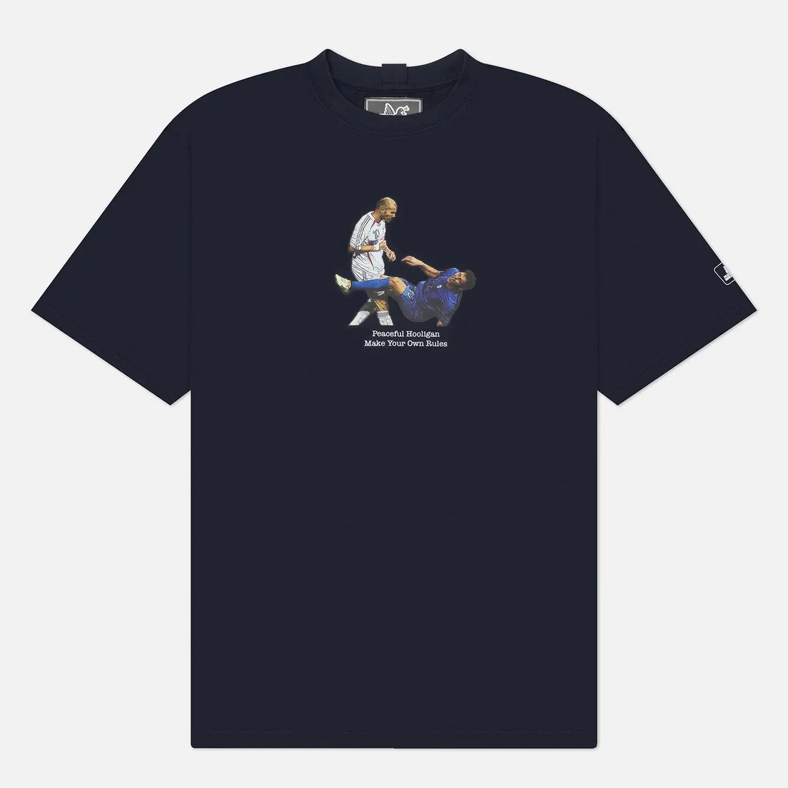 Peaceful Hooligan Мужская футболка Zizou