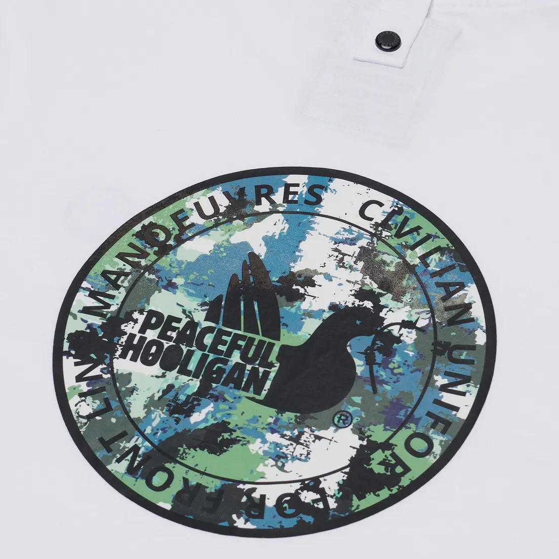 Peaceful Hooligan Мужская футболка Camo Uniform