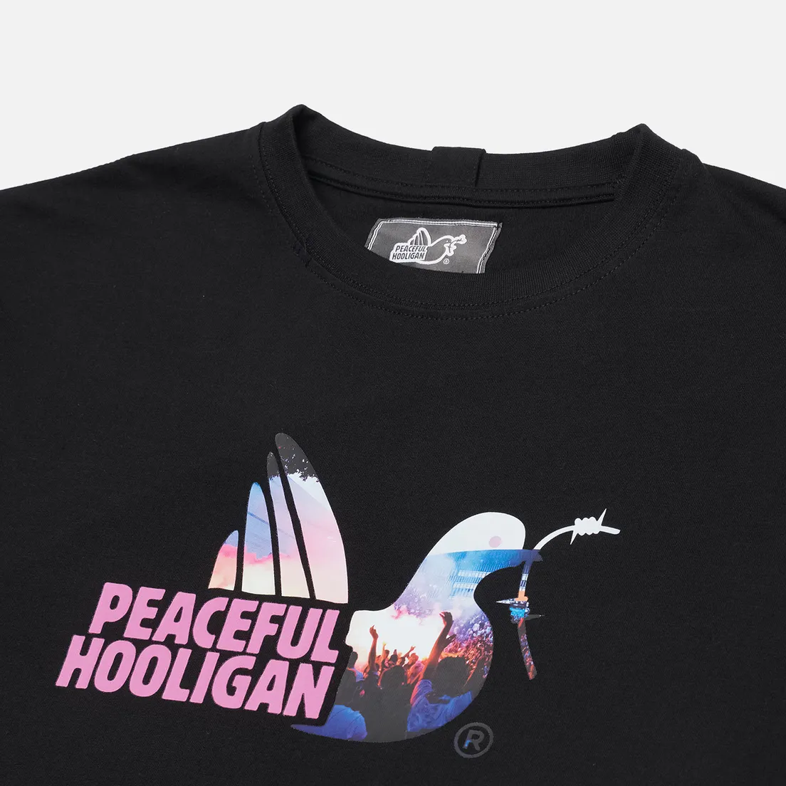 Peaceful Hooligan Мужская футболка Flare Dove