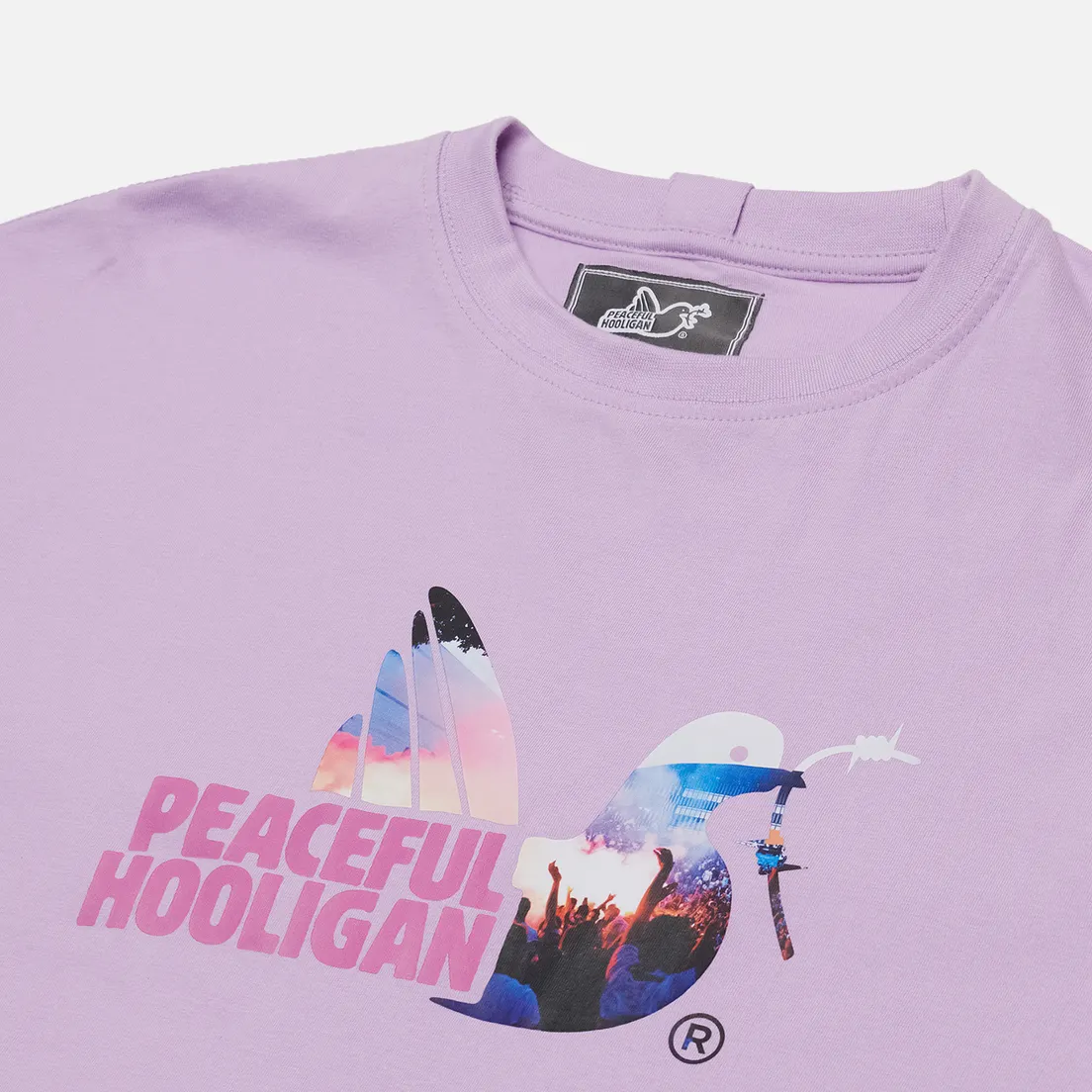 Peaceful Hooligan Мужская футболка Flare Dove