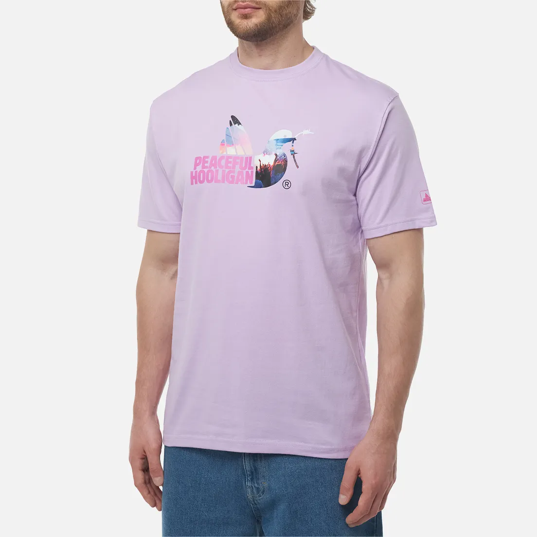 Peaceful Hooligan Мужская футболка Flare Dove