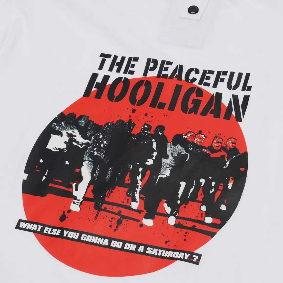 Peaceful Hooligan Мужская футболка The Footy Factory