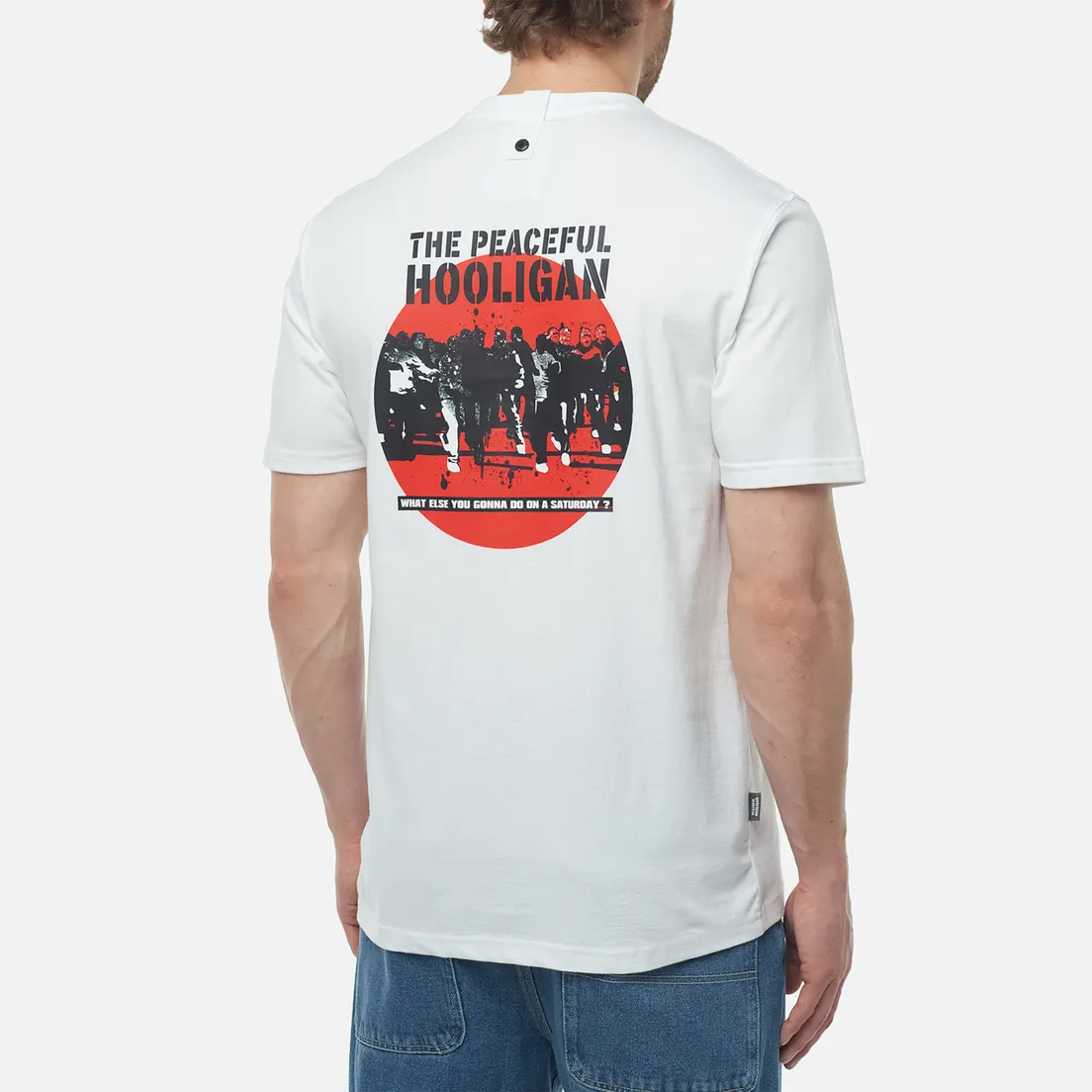 Peaceful Hooligan Мужская футболка The Footy Factory