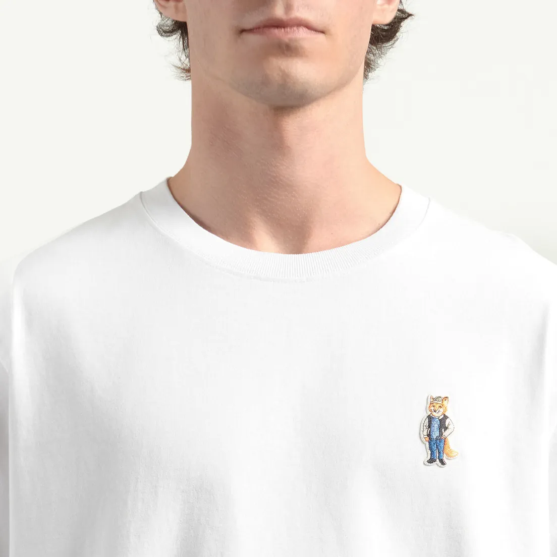 Maison Kitsune Мужская футболка Dressed Fox Comfort