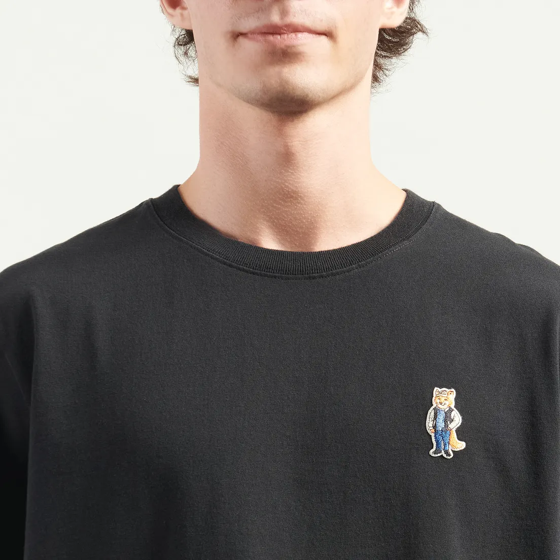 Maison Kitsune Мужская футболка Dressed Fox Comfort