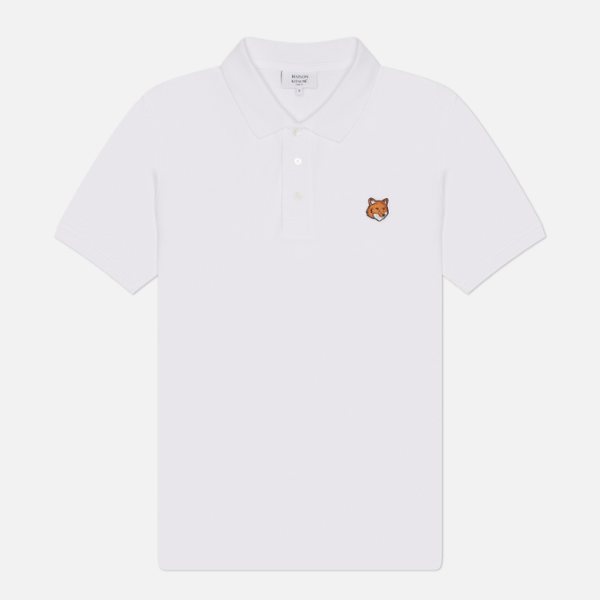 Мужское поло Maison Kitsune Fox Head Regular