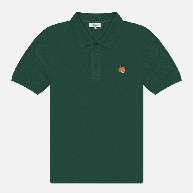 Мужское поло Maison Kitsune Fox Head Regular