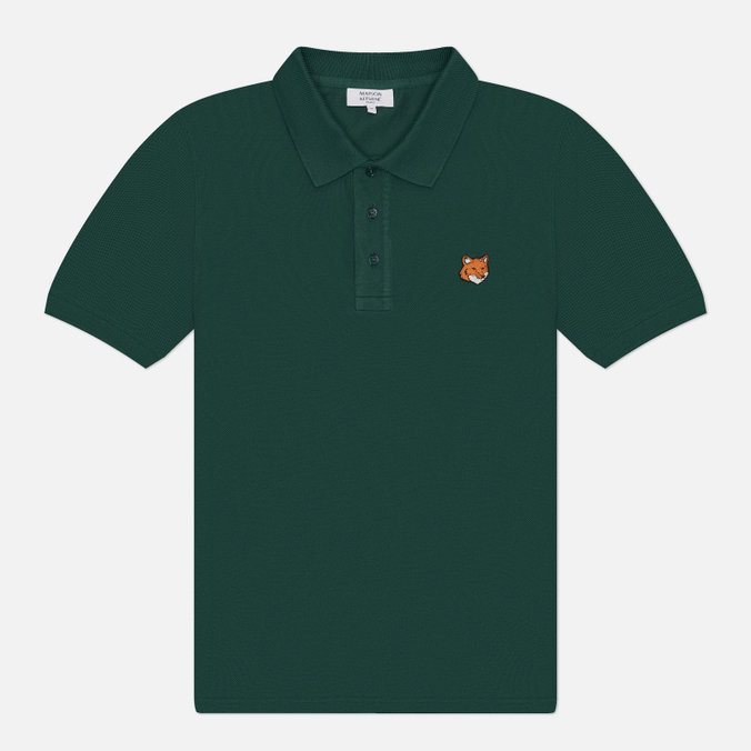 Мужское поло Maison Kitsune Fox Head Regular