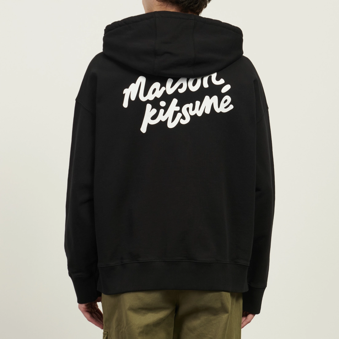 Maison Kitsune Мужская толстовка Handwriting Oversize Hoodie