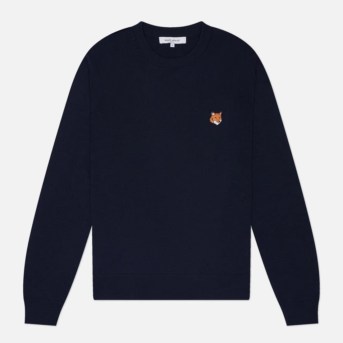 Maison Kitsune Мужской свитер Fox Head Merino Regular