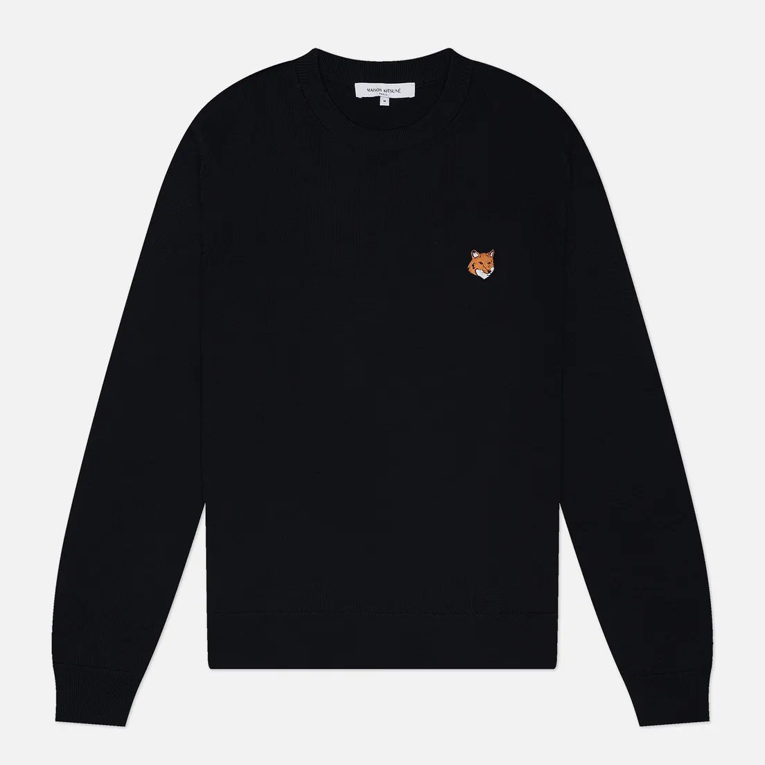 Maison Kitsune Мужской свитер Fox Head Merino Regular