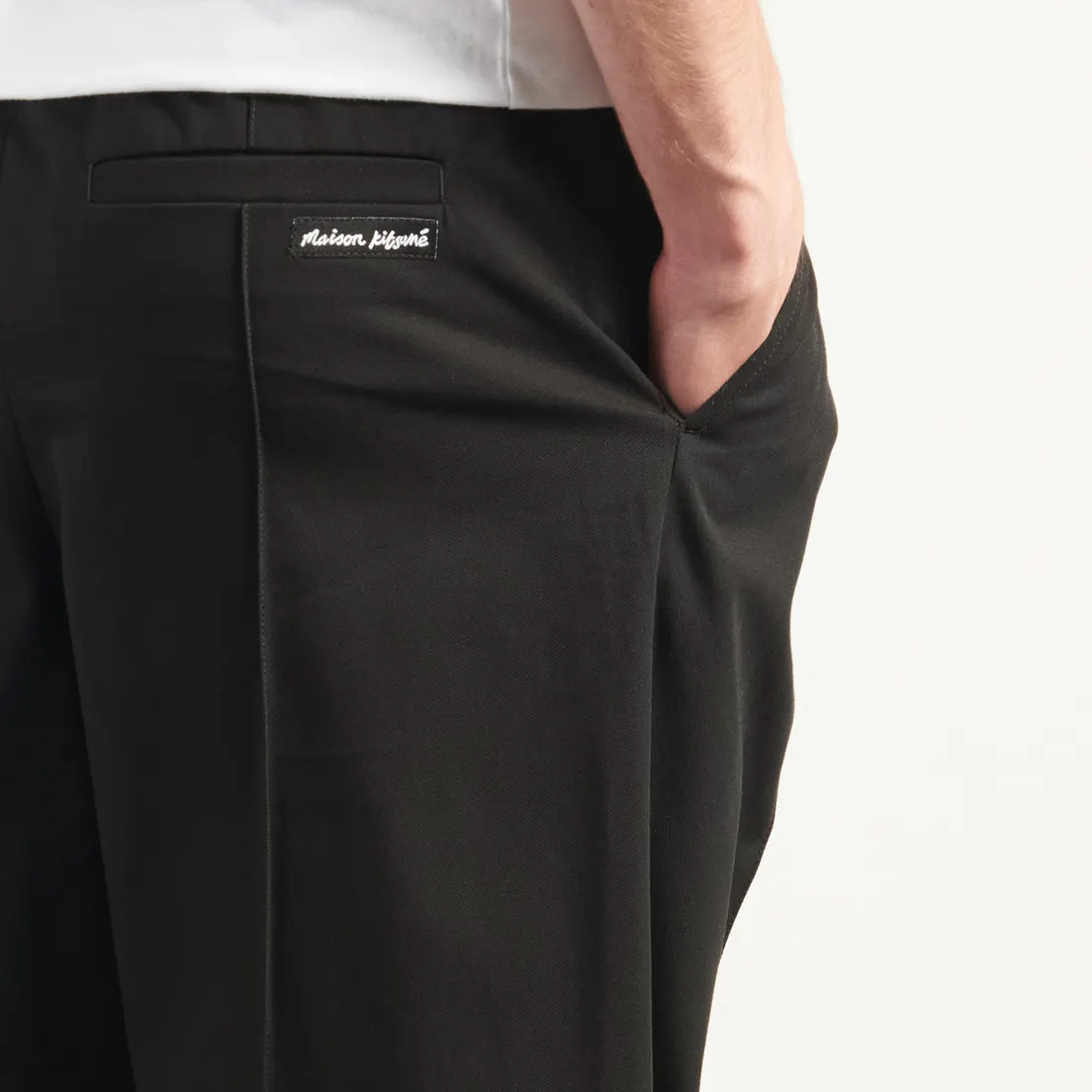 Maison Kitsune Мужские брюки Elasticated Waist