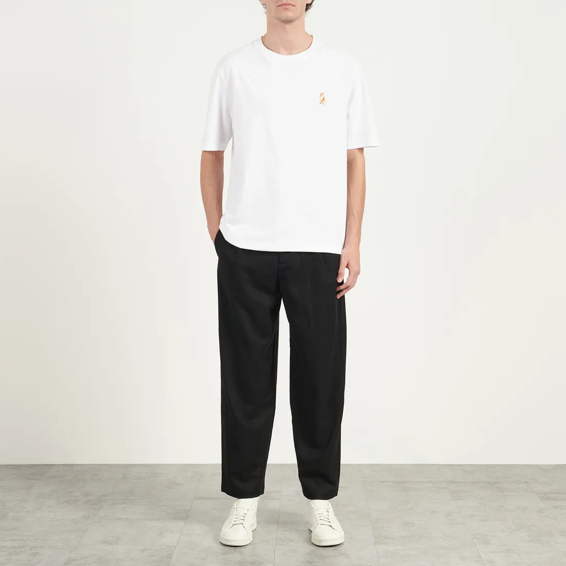 Maison Kitsune Мужские брюки Pleated