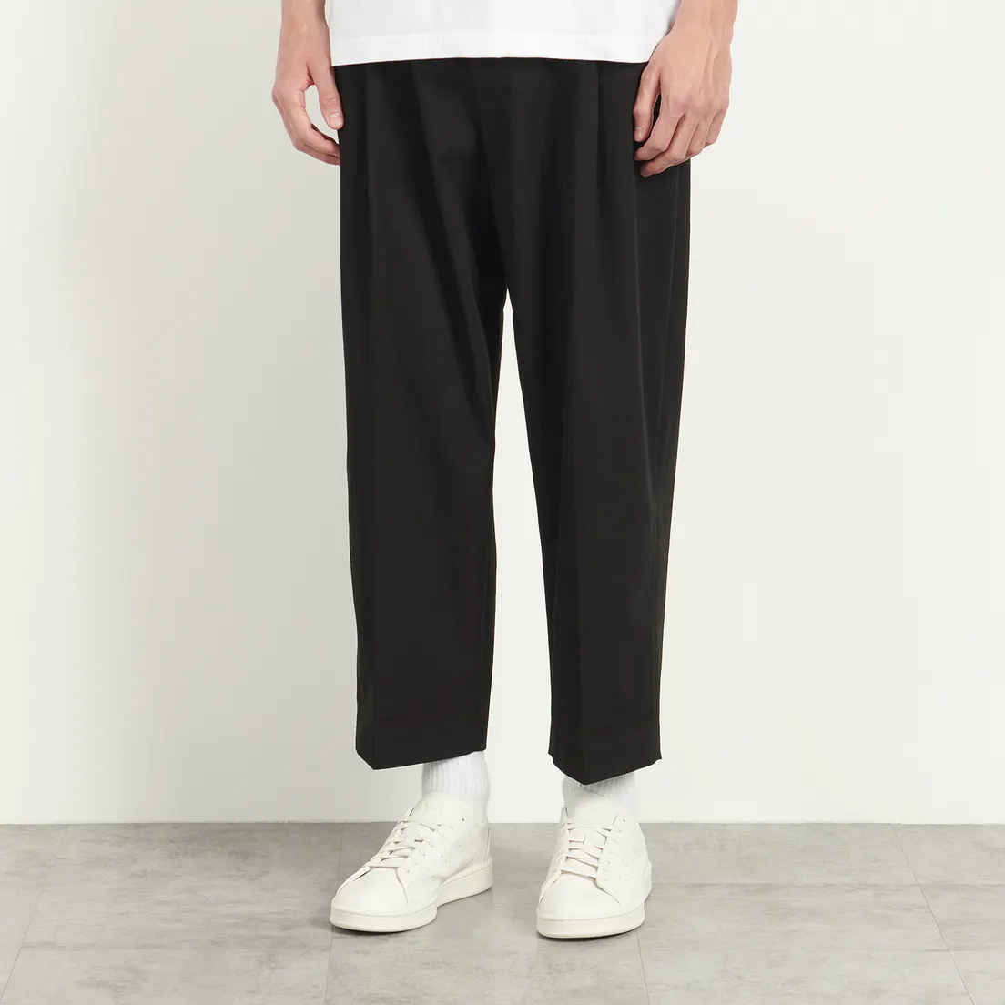 Maison Kitsune Мужские брюки Cropped Pleated
