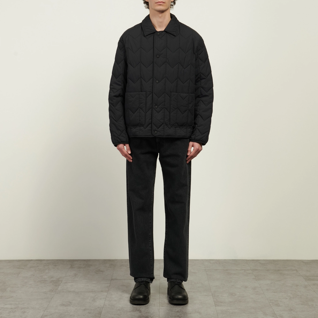 Maison Kitsune Мужская стеганая куртка Quilted