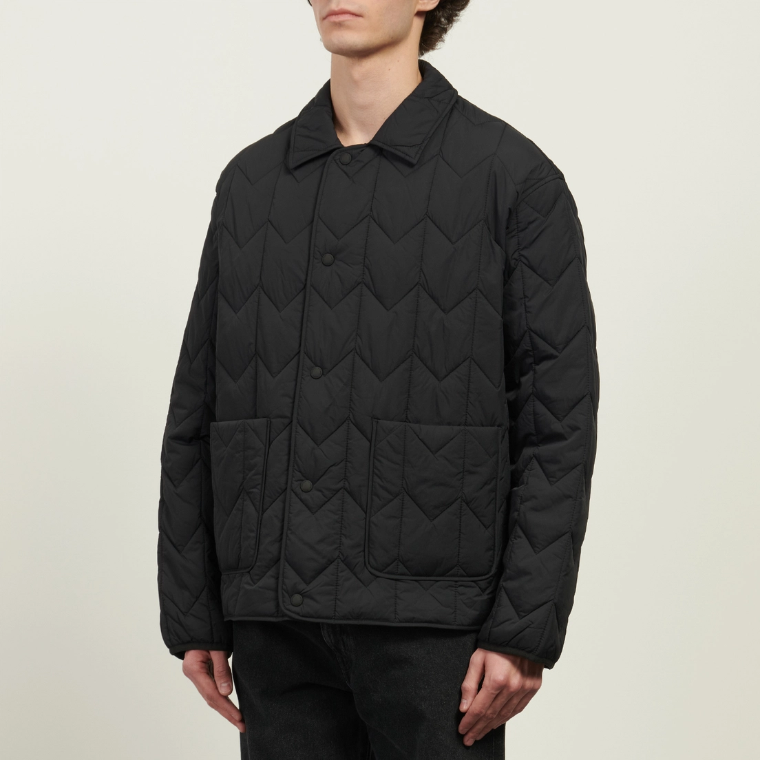 Maison Kitsune Мужская стеганая куртка Quilted