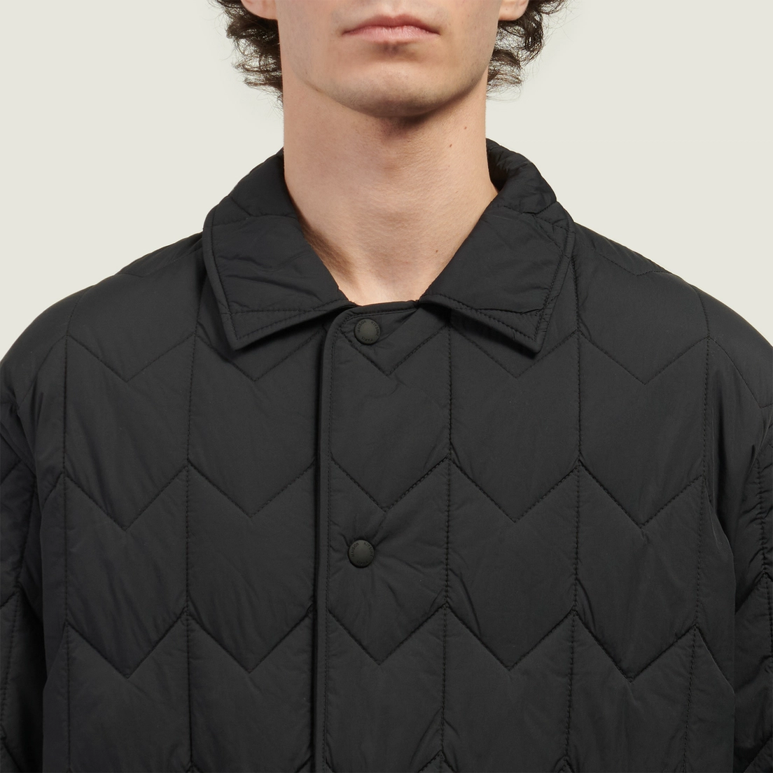 Maison Kitsune Мужская стеганая куртка Quilted