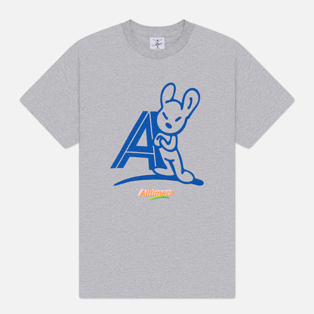 Мужская футболка Alltimers Mad Rabbit, цвет серый, размер M
