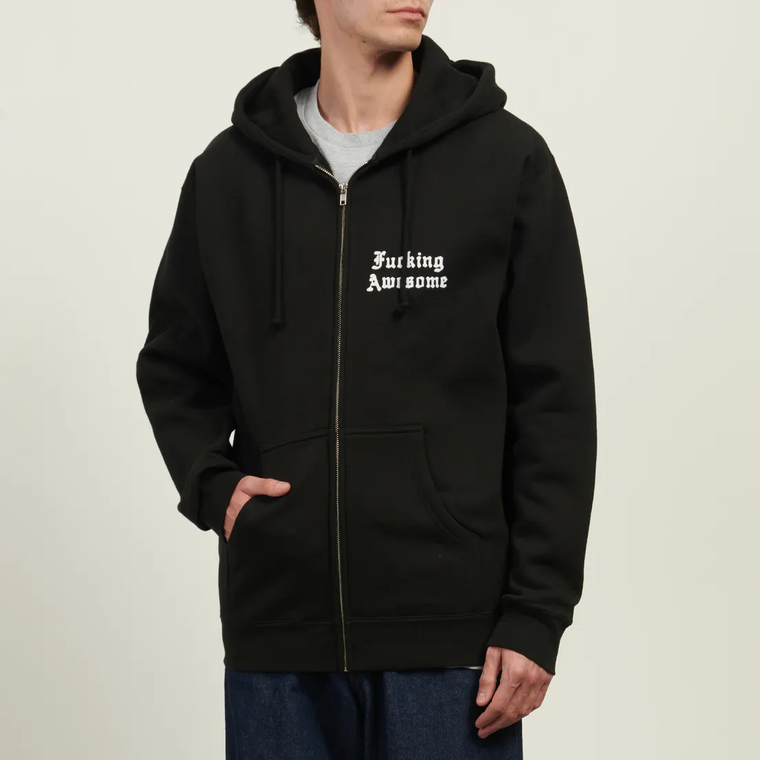 Fucking Awesome Мужская толстовка 14th Century Zip Hoodie