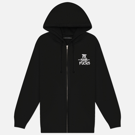 Мужская толстовка Fucking Awesome SK8 Fucks Zip Hoodie, цвет чёрный, размер S