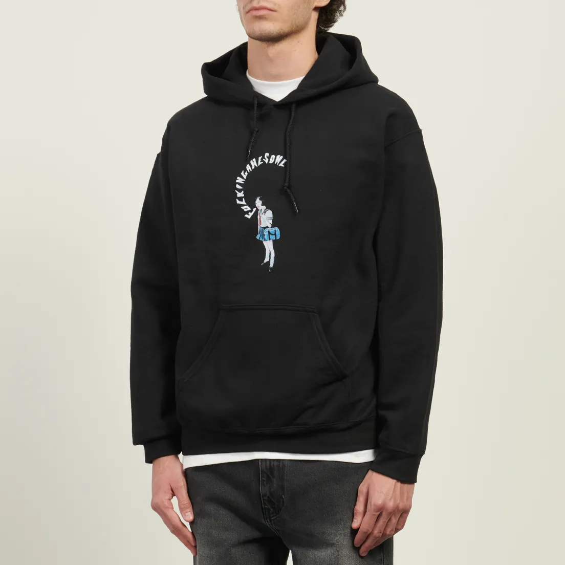 Fucking Awesome Мужская толстовка Mouth Girl Hoodie