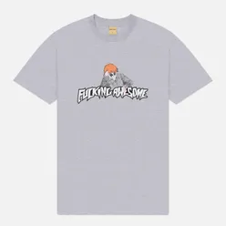 Fucking Awesome Мужская футболка Aidan Painting Stamp Logo