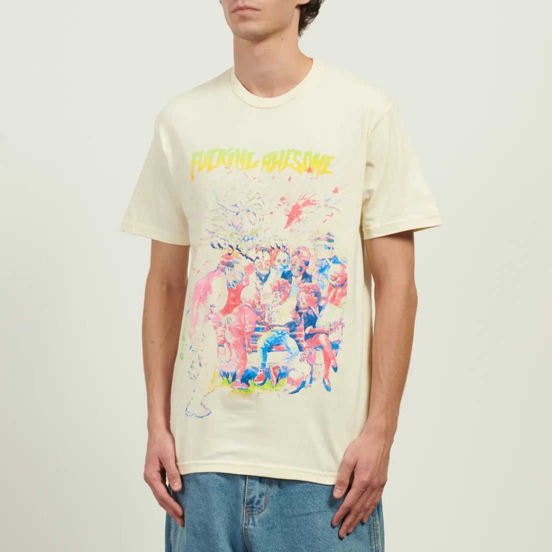 Fucking Awesome Мужская футболка Wrestler